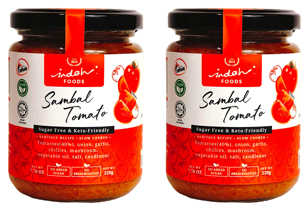 Indah Foods Sambal Tomato - Pack 2