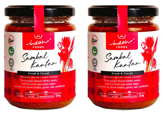 Indah Foods Sambal Kantan - Pack 2