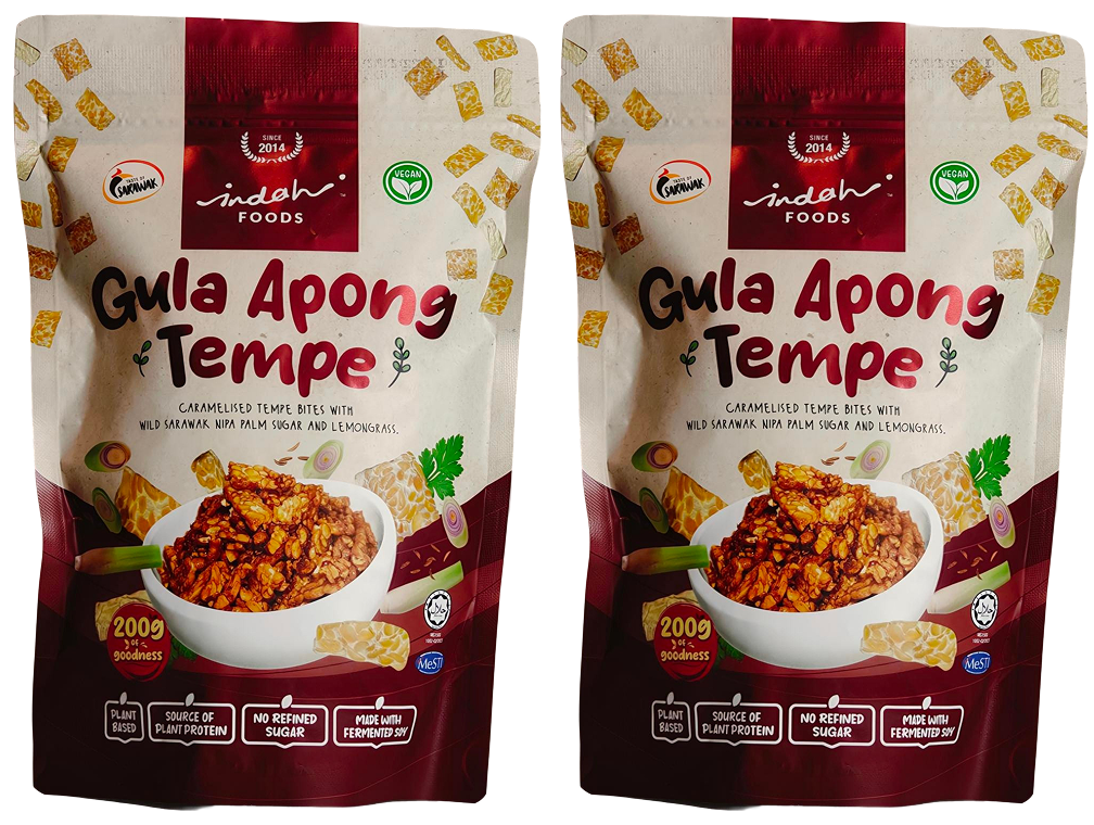 Indah Foods Gula Apong Tempe - Pack of 2