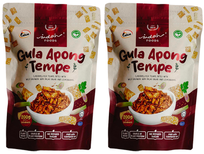 Indah Foods Gula Apong Tempe - Pack of 2
