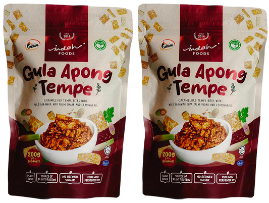 Indah Foods Gula Apong Tempe - Pack of 2