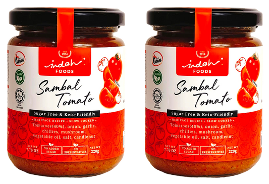 Indah Foods Sambal Tomato - Pack 2